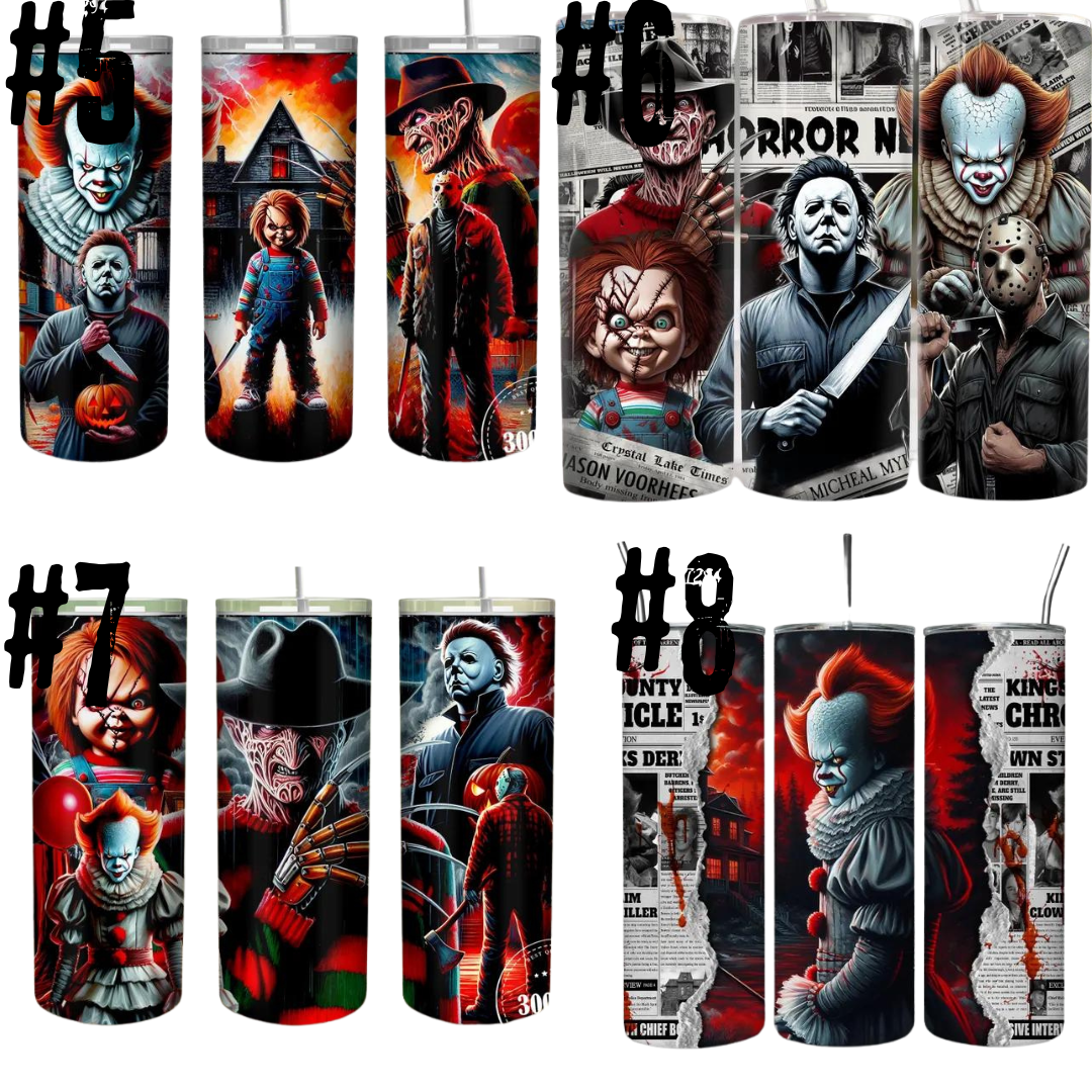 Halloween Tumblers