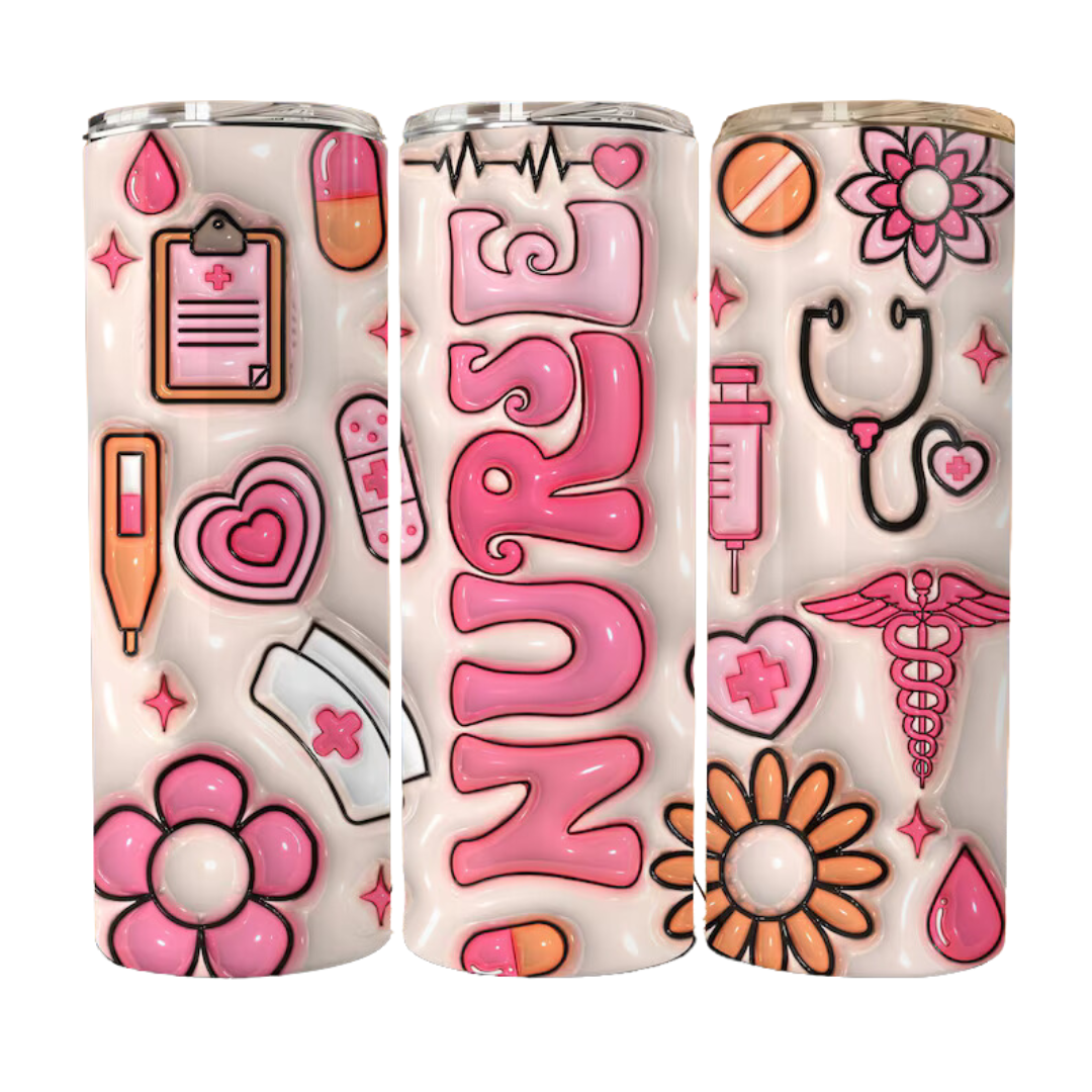 Nurse Pink Tumbler