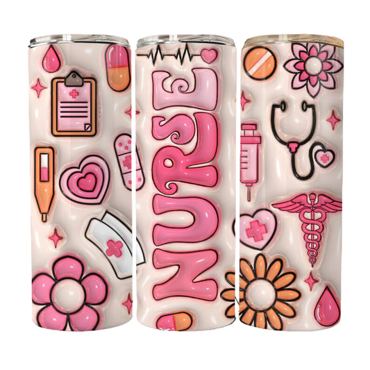 Nurse Pink Tumbler